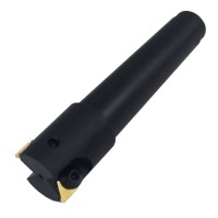 MT3 30mm TiN Carbide Indexable End Mill (M12 Thread)